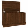 vidaXL Storage Box Brown Oak 70x40x38 cm Engineered Wood