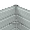 vidaXL Garden Raised Bed Anthracite 100x40x45 cm Galvanised Steel
