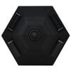 vidaXL Outdoor Solar Lamps 6 pcs LED Black
