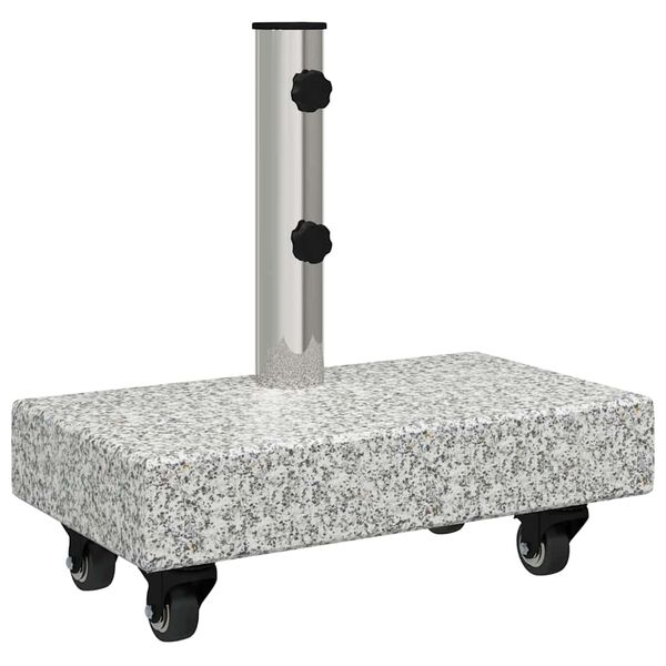 vidaXL Parasol Base Granite Rectangular 25 kg