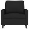 vidaXL Sofa Chair Black 60 cm Velvet