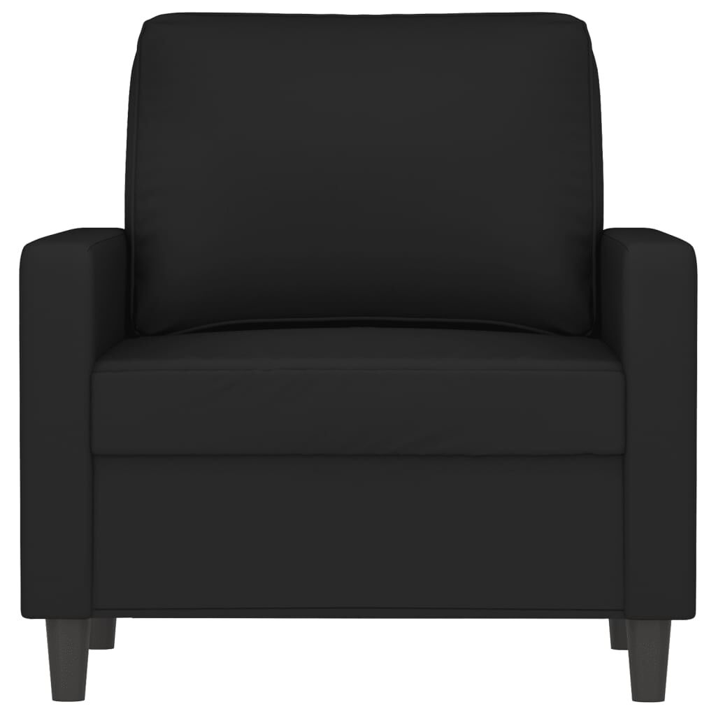 vidaXL Sofa Chair Black 60 cm Velvet