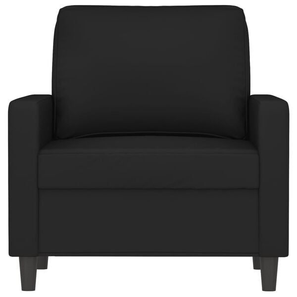 vidaXL Sofa Chair Black 60 cm Velvet
