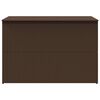 vidaXL Garden Storage Box Brown 150x100x100 cm Poly Rattan