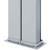 vidaXL Retractable Side Awning Black 200x1000 cm