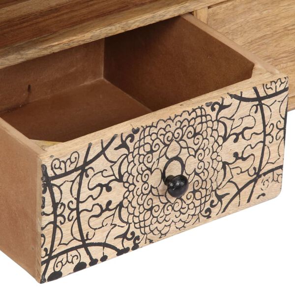 vidaXL TV Cabinet 140x30x40 cm Solid Mango Wood
