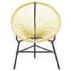 vidaXL Garden Acapulco Chair Poly Rattan Beige