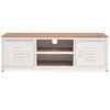 vidaXL TV Cabinet 120x30x40 cm White