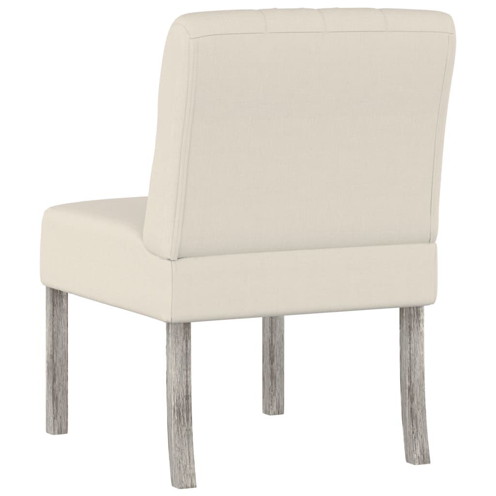 vidaXL Slipper Chair LinenButton Design