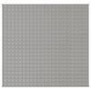 vidaXL Weighted Blanket Grey 220x230 cm King 15 kg Fabric