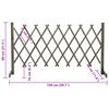 vidaXL Garden Trellis Fence Grey 150x80 cm Solid Firwood