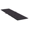vidaXL Deck Chair Cushion Black (75+105)x50x4 cm