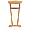vidaXL Garden Bar Table Ø60x105 cm Solid Wood Acacia