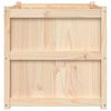 vidaXL Garden Planter 70x70x70 cm Solid Wood Pine
