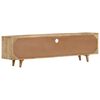 vidaXL TV Cabinet 140x30x40 cm Solid Mango Wood