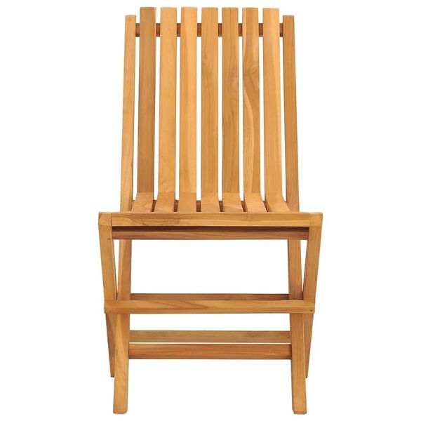 vidaXL Folding Garden Chairs 6 pcs 47x47x89 cm Solid Wood Teak