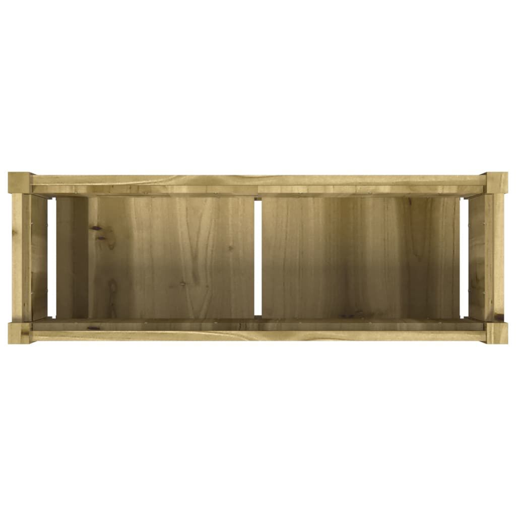 vidaXL Garden Planter 90x31x31 cm Impregnated Wood Pine