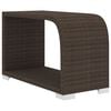 vidaXL 11 Piece Garden Lounge Set with Cushions Poly Rattan Brown