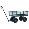 vidaXL Garden Hand Trolley Green 250 kg