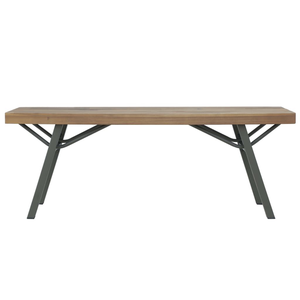 vidaXL Garden Bench 120 cm Solid Acacia Wood