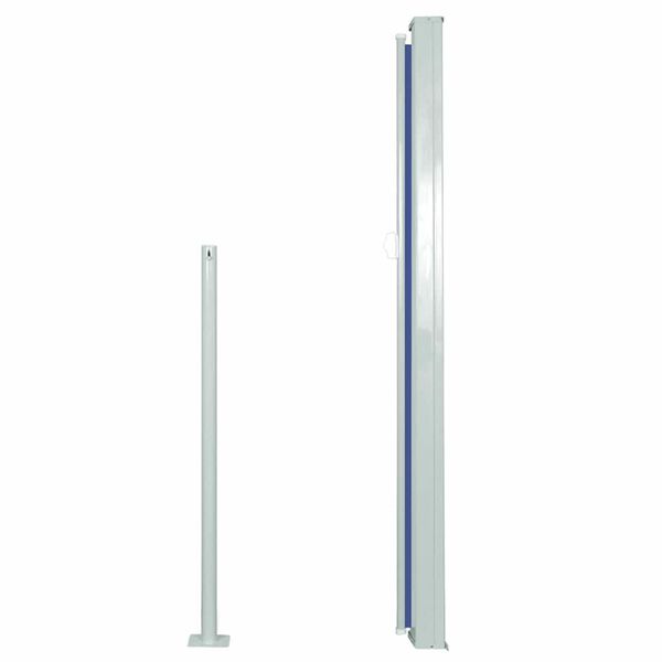 vidaXL Retractable Side Awning 160 x 500 cm Blue