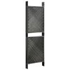 vidaXL Fence Panel Poly Rattan 2.4x2 m Anthracite