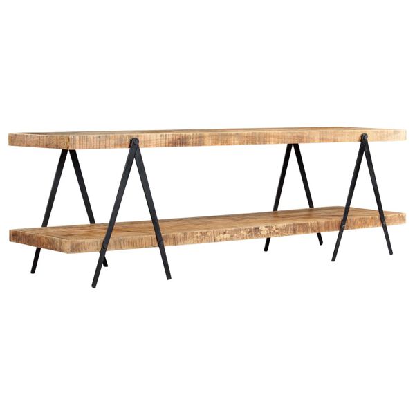 vidaXL TV Cabinet 160x40x50 cm Solid Mango Wood