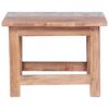 vidaXL Nesting Tables 2 pcs Solid Mahogany Wood
