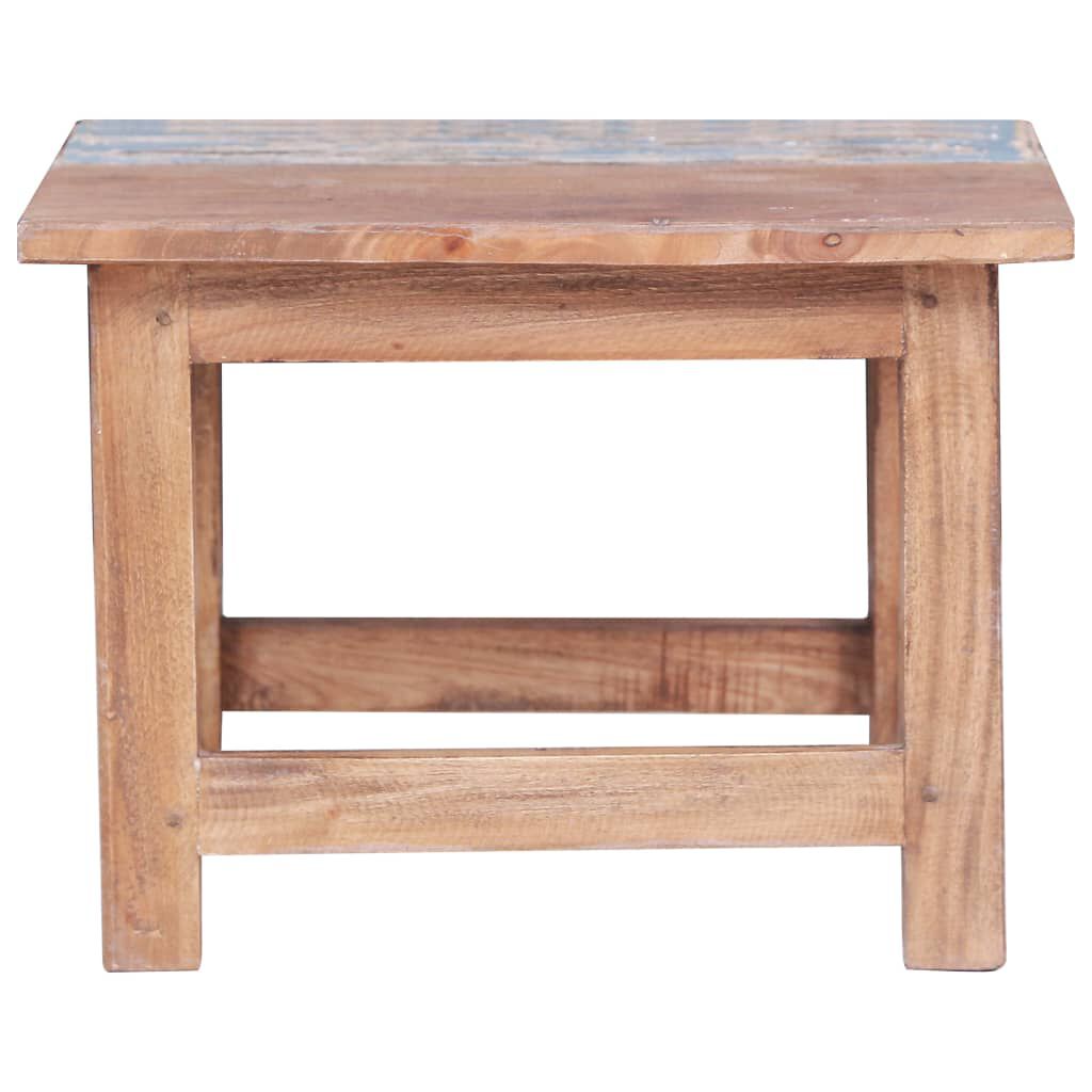 vidaXL Nesting Tables 2 pcs Solid Mahogany Wood