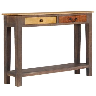 vidaXL Console Table Solid Wood Vintage 118x30x80 cm