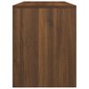 vidaXL Dressing Stool Brown Oak 70x35x45 cm Engineered Wood