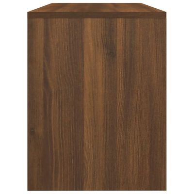 vidaXL Dressing Stool Brown Oak 70x35x45 cm Engineered Wood