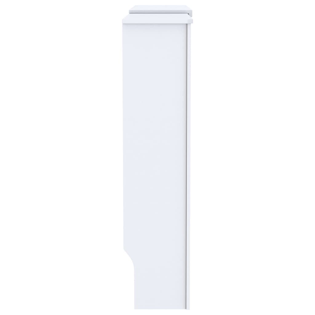 vidaXL MDF Radiator Cover White 205 cm