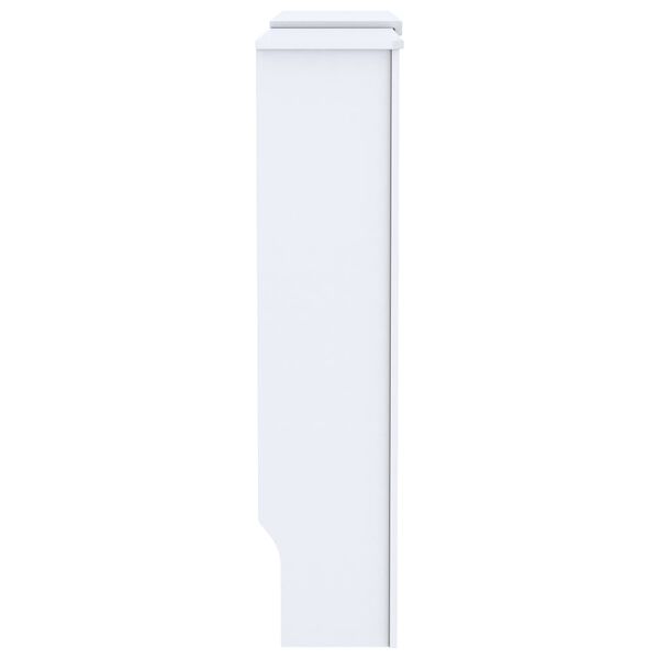 vidaXL MDF Radiator Cover White 205 cm