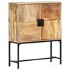 vidaXL Highboard 80x30x100 cm Solid Mango Wood