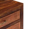 vidaXL Sideboard 118x30x75 cm Solid Mango Wood