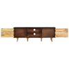 vidaXL TV Cabinet 140x30x46 cm Rough Mango Wood and Solid Acacia Wood