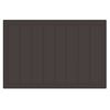 vidaXL Garden Dining Set 5 pcs Brown Polt rattan