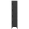 vidaXL Locker Cabinet Anthracite 38x45x180 cm Steel