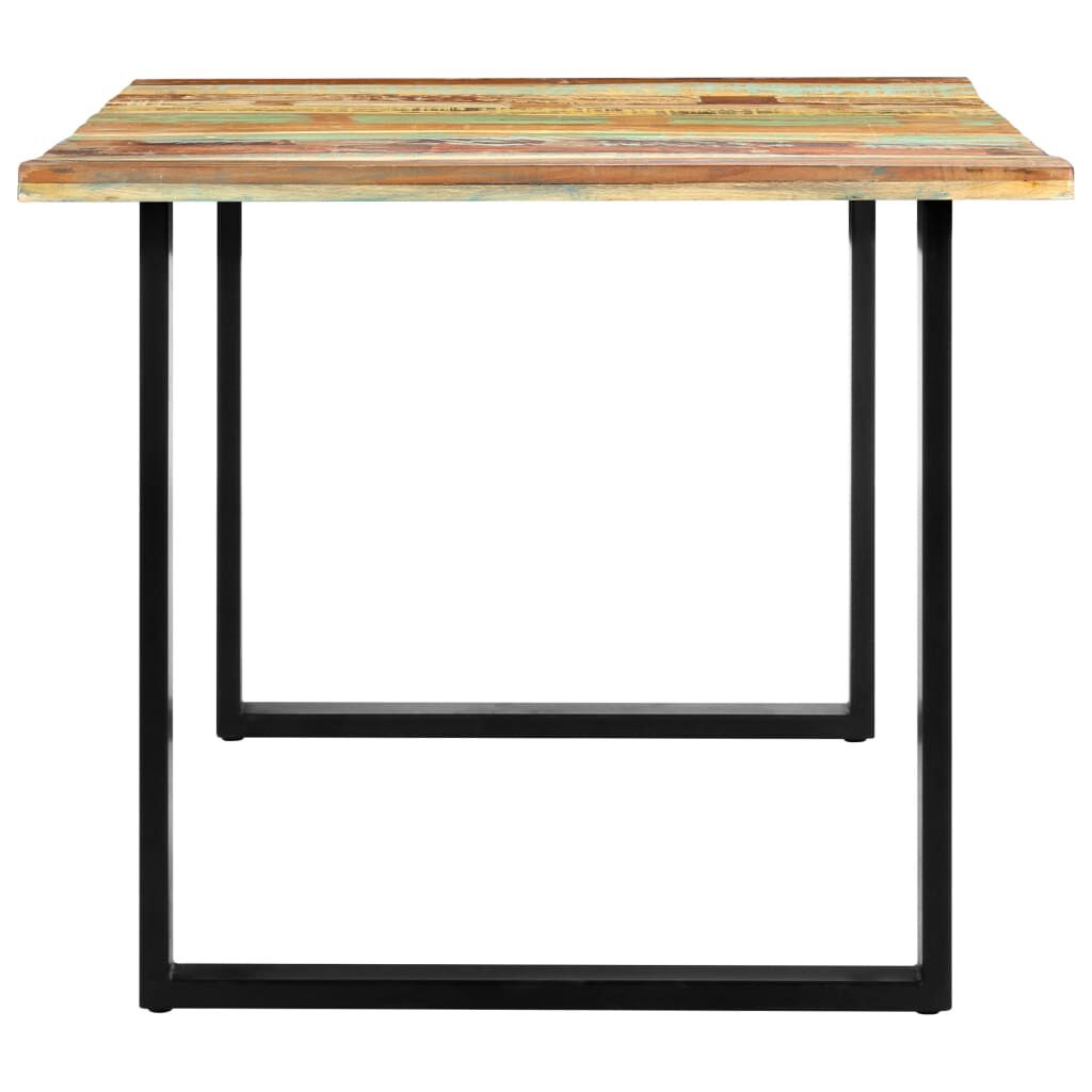 vidaXL Dining Table 180x90x76 cm Solid Reclaimed Wood