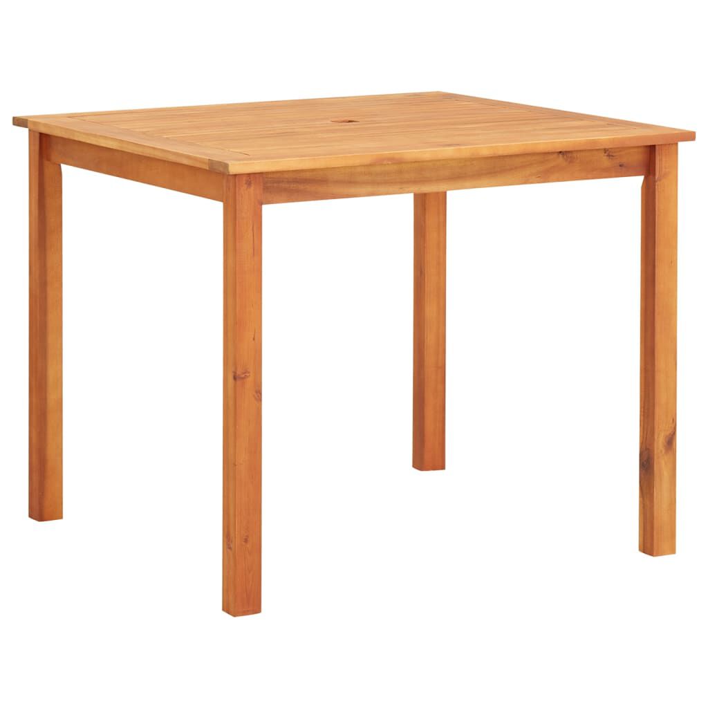 vidaXL 3 Piece Garden Dining Set with Cushions Solid Acacia Wood