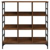 vidaXL Sideboard Brown Oak 102x32x103.5 cm Engineered Wood