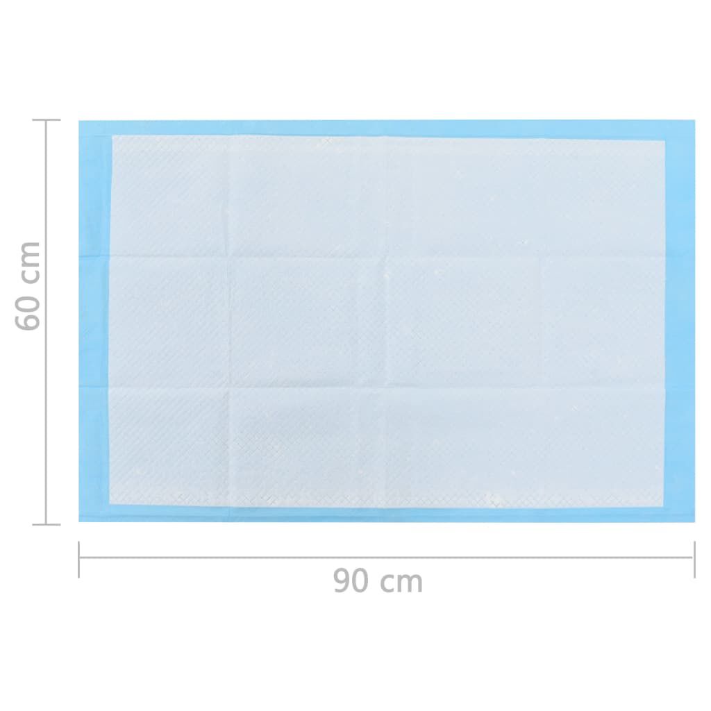 vidaXL Pet Training Pads 100 pcs 90x60 cm Non Woven Fabric