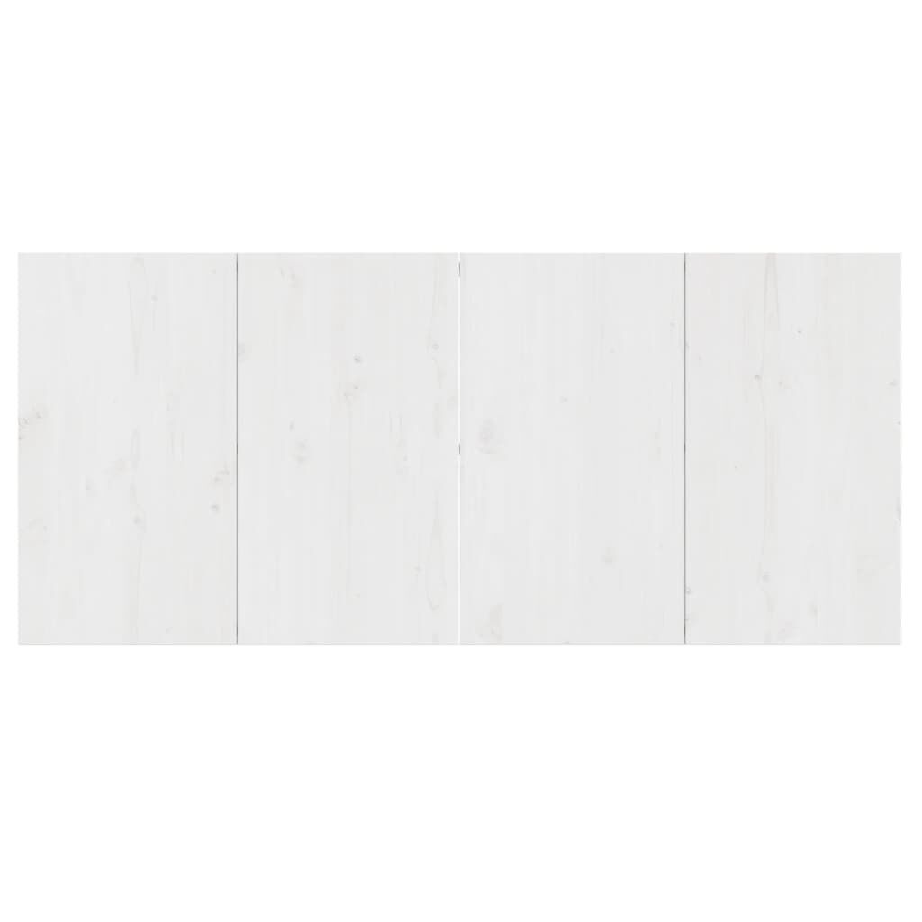 vidaXL Bar Table White 180x80x110 cm Solid Wood Pine