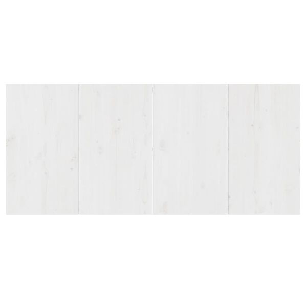vidaXL Bar Table White 180x80x110 cm Solid Wood Pine