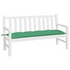 vidaXL Garden Bench Cushion Green 150x50x7 cm Oxford Fabric