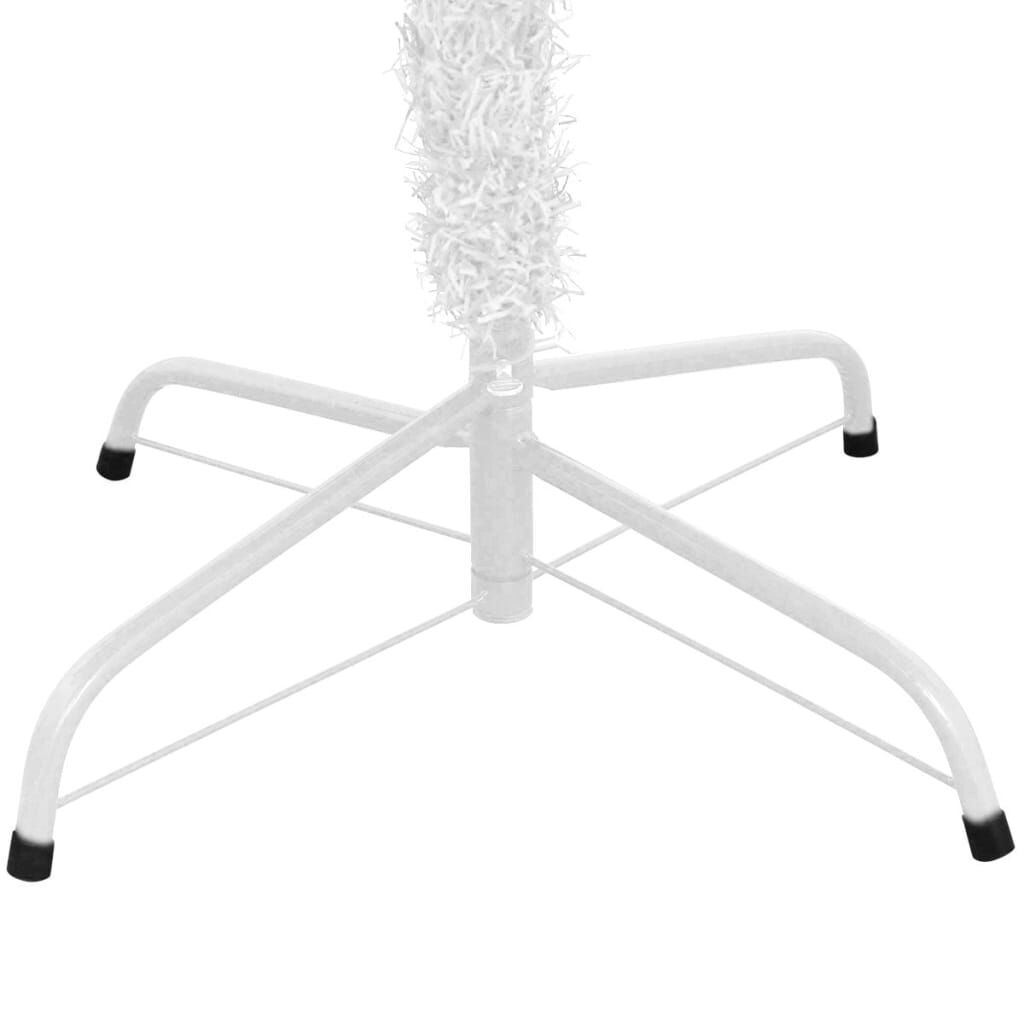vidaXL Artificial Pre-lit Christmas Tree L 240 cm White