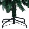 vidaXL Artificial Pre-lit Christmas Tree with Ball Set&Pine Cones 180 cm