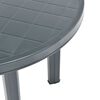 vidaXL Garden Table Green 89 cm Plastic