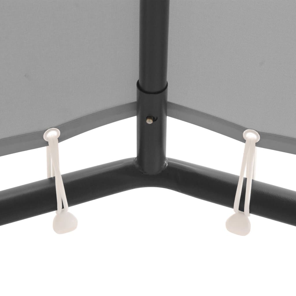 vidaXL Gazebo 4x4 m Anthracite